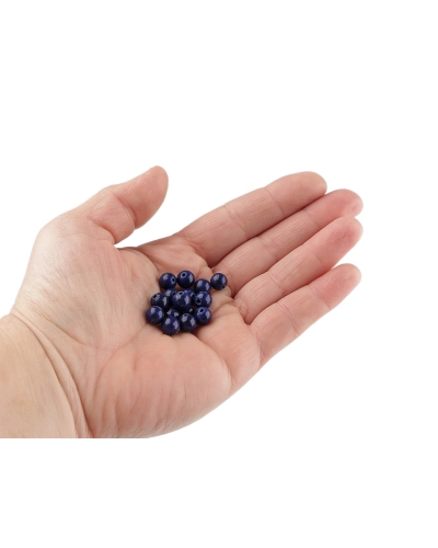 Lapis lazuli, minerálne koráliky Ø6 mm - 15 ks | Mimib
