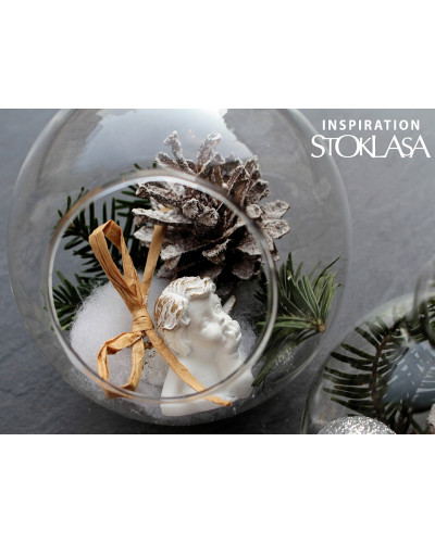 Sklenená guľa Ø10 cm aerárium | Mimib