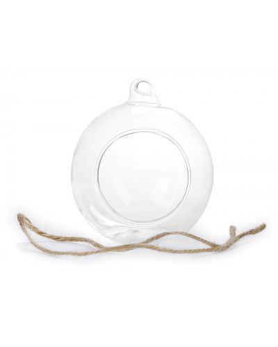 Sklenená guľa Ø8 cm aerárium | Mimib