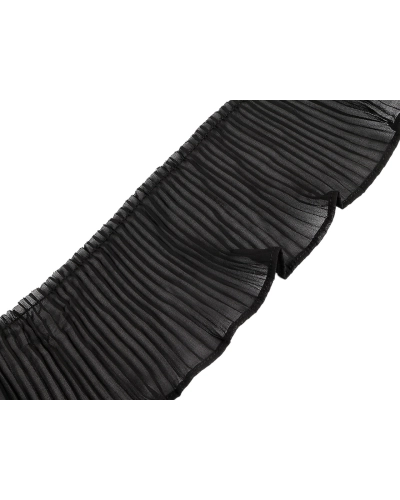 Plisovaný volánik šírka 10 cm - 1 m | Mimib
