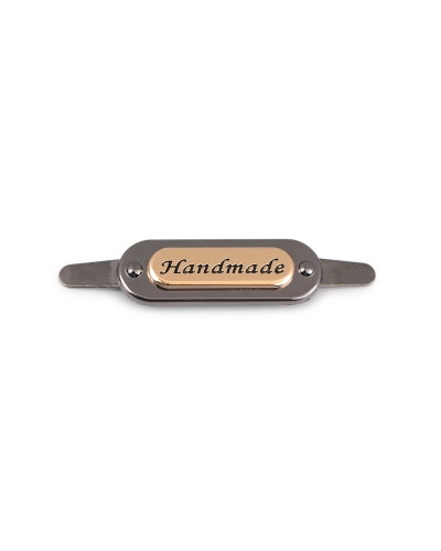 Kovový štítok / ceduľka Handmade - 1 ks | Mimib