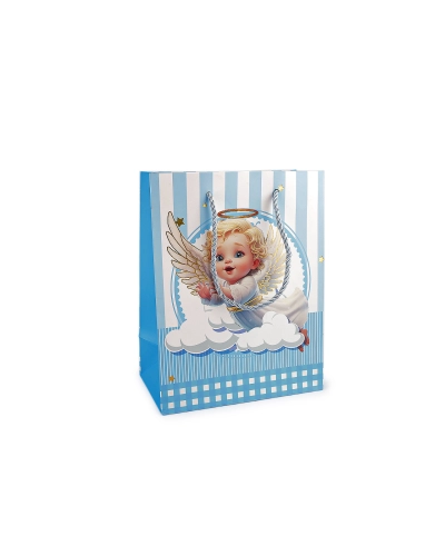 Darčeková taška anjel 18x23 cm - 1 ks | Mimib