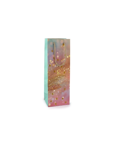 Darčeková taška na fľašu 12x35 cm - 1 ks | Mimib