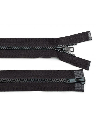 Zips kostený 5 mm deliteľný 2 jazdce / dvojcestný 95 cm bundový | Mimib