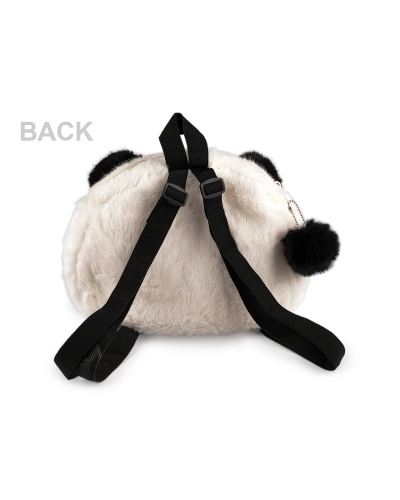 Detský plyšový batoh panda - 1 ks | Mimib