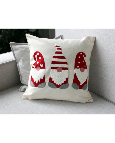 Vianočná obliečka na vankúš vyšívaná 45x45 cm - 1 ks | Mimib