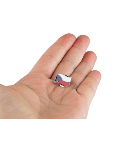 Brošňa / odznak mini vlajka Česká republika - 1 ks | Mimib