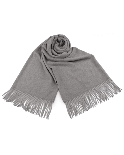Šatka / šál typu pashmina so strapcami 70x185 cm - 1 ks | Mimib