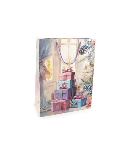 Vianočná darčeková taška 31x40 cm - 1 ks | Mimib