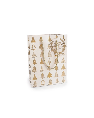 Vianočná darčeková taška 17,5x23,5 cm - 1 ks | Mimib