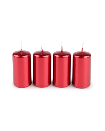 Adventné sviečky valec Ø4 cm - 1 sada | Mimib