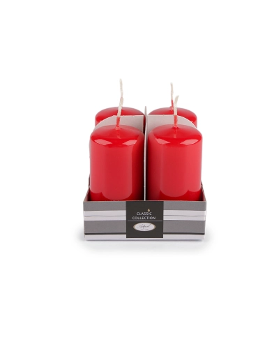 Adventné sviečky valec Ø4 cm - 1 sada | Mimib