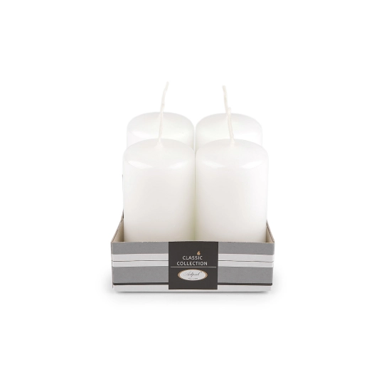 Adventné sviečky valec Ø4 cm - 1 sada | Mimib