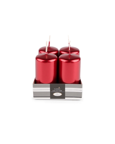 Adventné sviečky valec Ø4 cm - 1 sada | Mimib