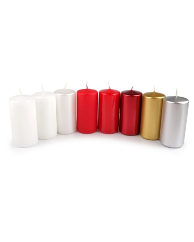 Adventné sviečky valec Ø5 cm - 1 sada | Mimib