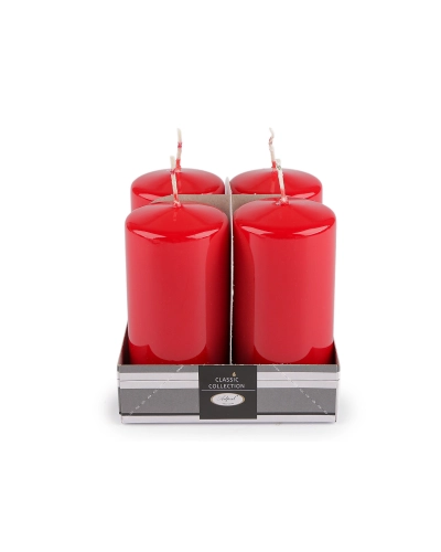 Adventné sviečky valec Ø5 cm - 1 sada | Mimib