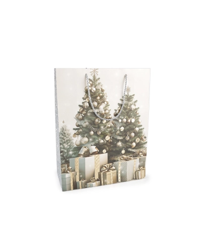 Vianočná darčeková taška 25,5x32 cm - 1 ks | Mimib