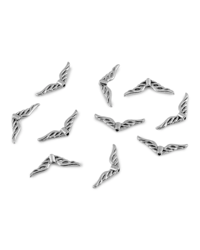 Ozdobný diel krídla 22x7 mm - 10 ks | Mimib