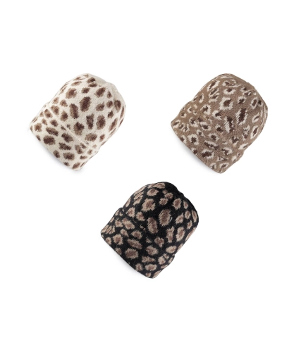 Dámska / dievčenská zimná čiapka zvierací vzor - 1 ks | Mimib