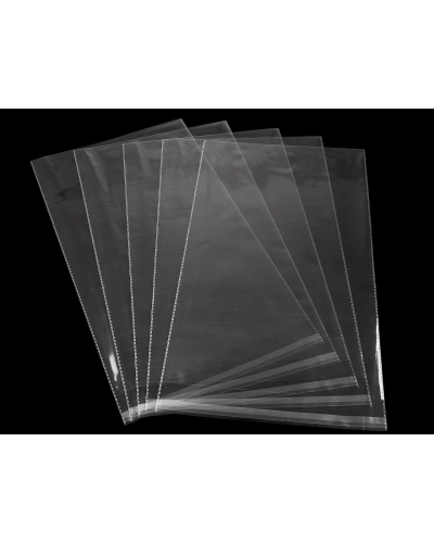 PP vrecká s lepiacou klopou 26,5x44 cm - 200 ks | Mimib