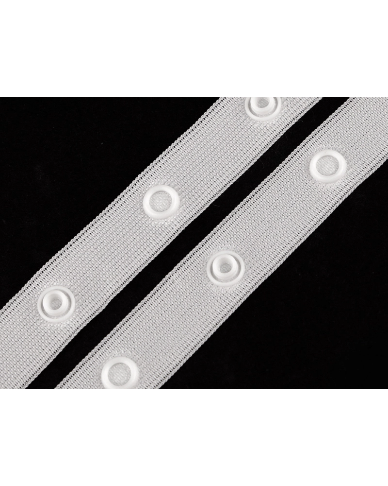 Zapínanie na body / pútko na jednej stuhe, šírka 15 mm - 1 m | Mimib