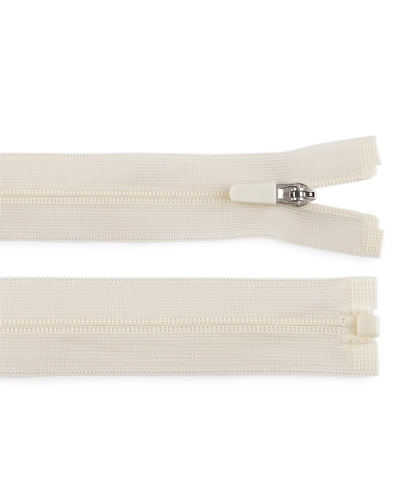 Špirálový zips skrytý deliteľný No 3 dĺžka 45 cm - 1 ks | Mimib