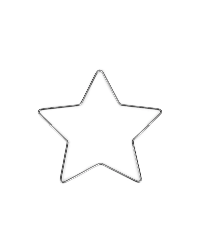 Kovová hviezda Ø12, 15 cm - 1 ks | Mimib