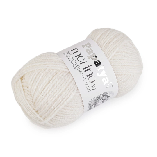 Pletacia priadza Papatya Merino 100 g - 1 ks | Mimib