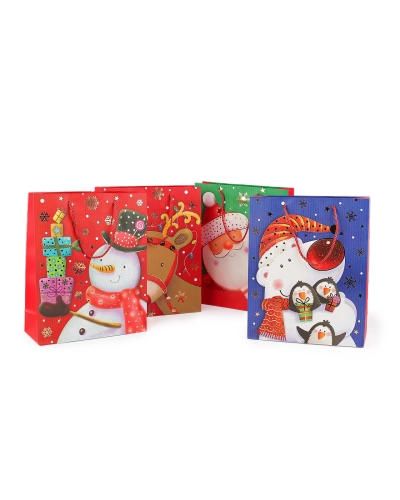 Vianočná darčeková taška 26x32 cm - 1 ks | Mimib