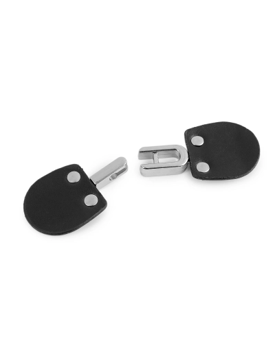 Zapínanie z eko kože 3x9 cm - 1 pár | Mimib