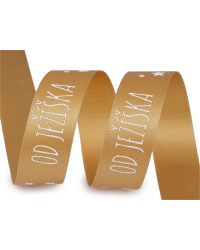 Atlasová stuha Od Ježiška šírka 20 mm - 20 m | Mimib