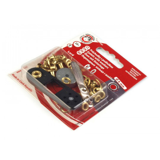 Priechodky s podložkou vnútorný Ø4 mm / vonkajší Ø8 mm | Mimib