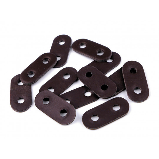 Brzdičky z eko kože 16x34 mm | Mimib
