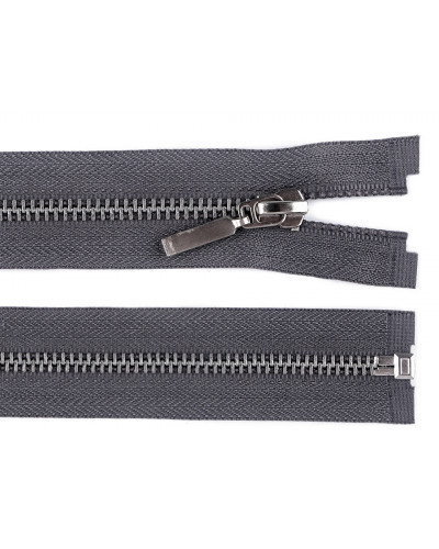 Kovový zips šírka 6 mm dĺžka 60 cm | Mimib