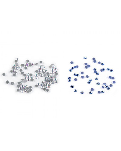 Šatónové ruže hot-fix veľkosť SS10, | Mimib