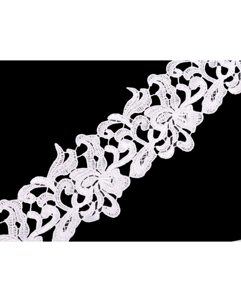 Vyšívaná čipka šírka 70-75 mm | Mimib