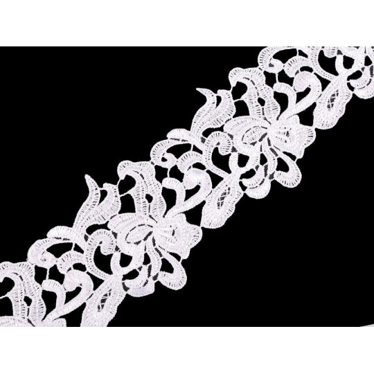 Vyšívaná čipka šírka 70-75 mm | Mimib