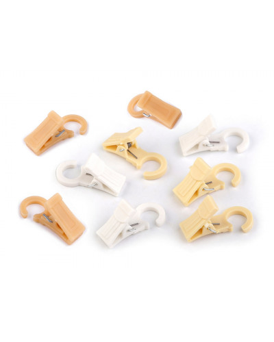 Žabky na záclony s háčikom | Mimib