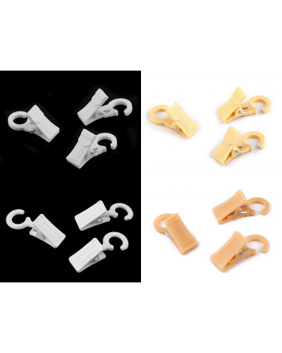 Žabky na záclony s háčikom | Mimib