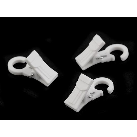 Žabky na záclony s háčikom | Mimib