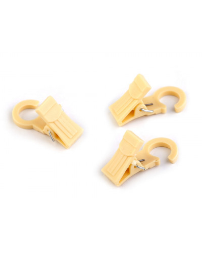 Žabky na záclony s háčikom | Mimib