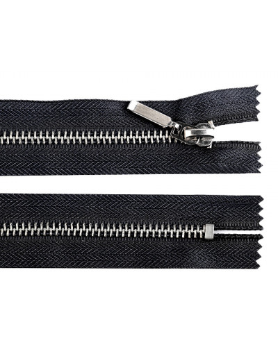 Kovový zips šírka 6 mm dĺžka 16 cm (jeansový) | Mimib