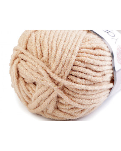 Pletacia priadza Merino hrčky 100 g | Mimib