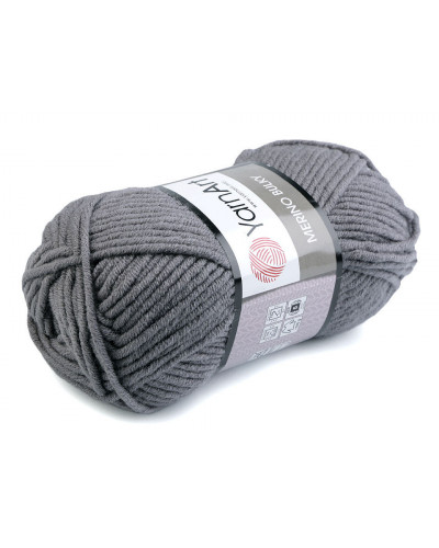 Pletacia priadza Merino hrčky 100 g | Mimib