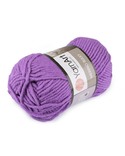 Pletacia priadza Merino hrčky 100 g | Mimib