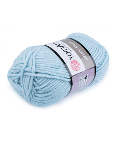 Pletacia priadza Merino hrčky 100 g | Mimib