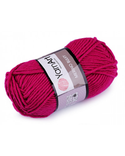 Pletacia priadza Merino hrčky 100 g | Mimib