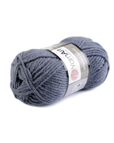 Pletacia priadza Merino hrčky 100 g | Mimib