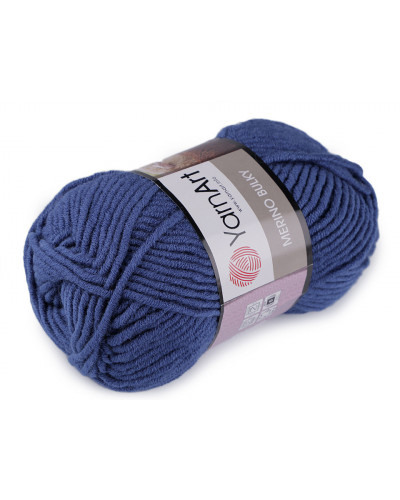 Pletacia priadza Merino hrčky 100 g | Mimib