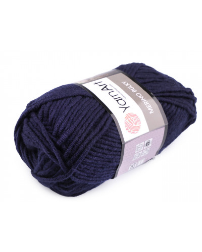 Pletacia priadza Merino hrčky 100 g | Mimib